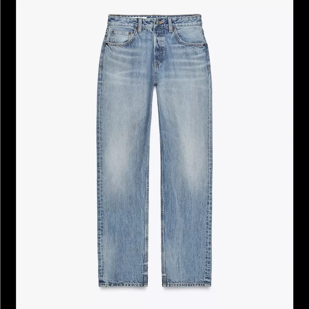 💙NEW ZARA Classic Blue Women's Jeans. - Picture 2 of 6